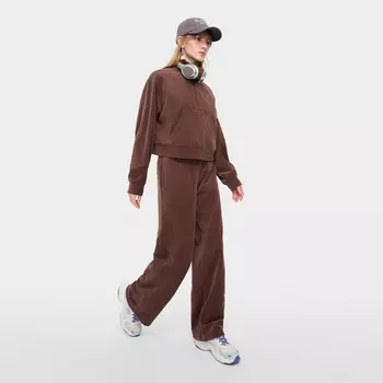 Свитшот женские, темно-земля, умбра FILA FUSION, Dark Earth Umber