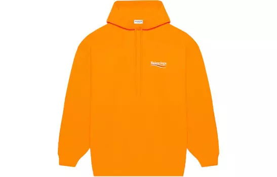 Свитшот женский Balenciaga, оранжевый
