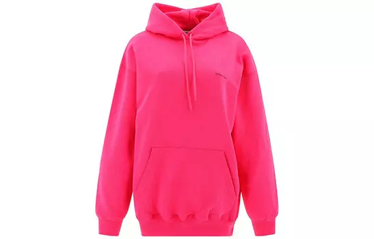 Свитшот женский Balenciaga, ярко-розовый