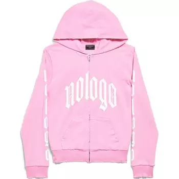 Свитшот женский Balenciaga, розовый / белый