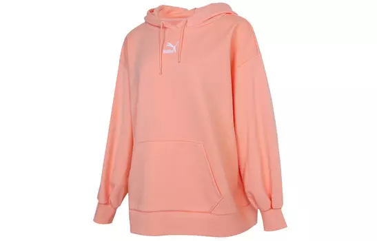 Свитшот женский бежевый/красный Puma