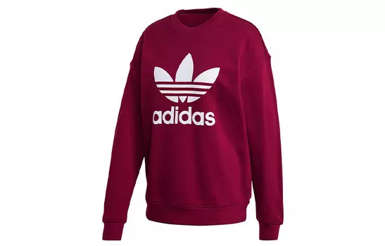 Свитшот женский BLUZA TRF красный Adidas Originals