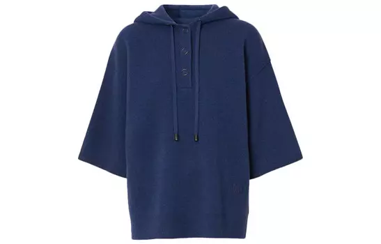 Свитшот женский Burberry, чернильно-синий