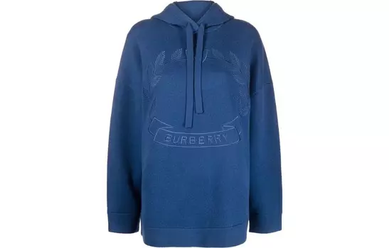 Свитшот женский Burberry, темно-синий