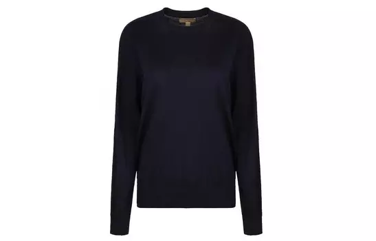 Свитшот женский Burberry, темно-синий