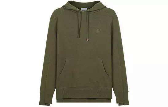 Свитшот женский Burberry, темно-зеленый