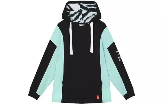 Свитшот женский, цвет черный как смоль Fila