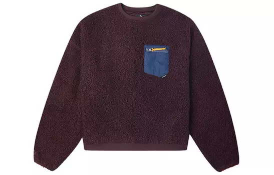 Свитшот женский, цвет красная смородина Converse