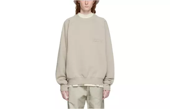 Свитшот женский дымчато-серый Fear Of God Essentials