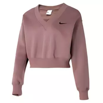 Свитшот женский дымчатый фуксия Nike