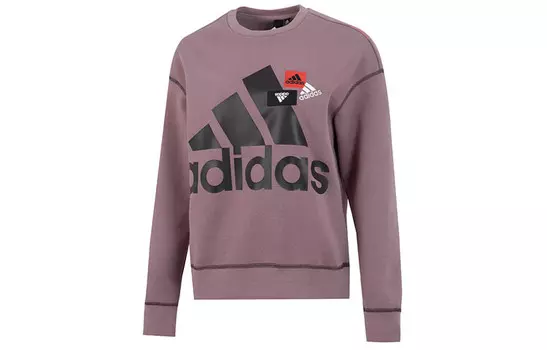 Свитшот женский фиолетовый Adidas