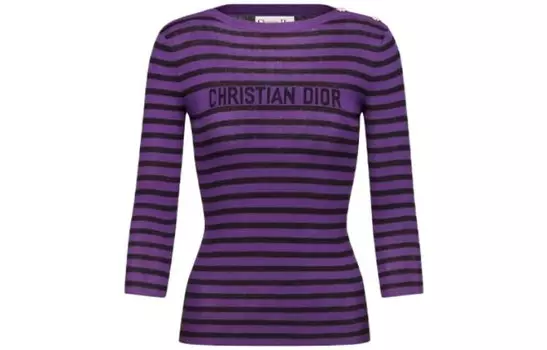 Свитшот женский фиолетовый Dior