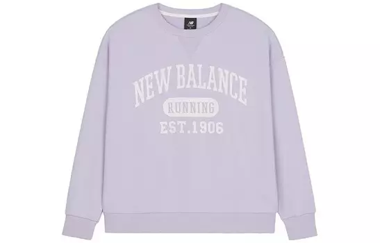 Свитшот женский фиолетовый New Balance