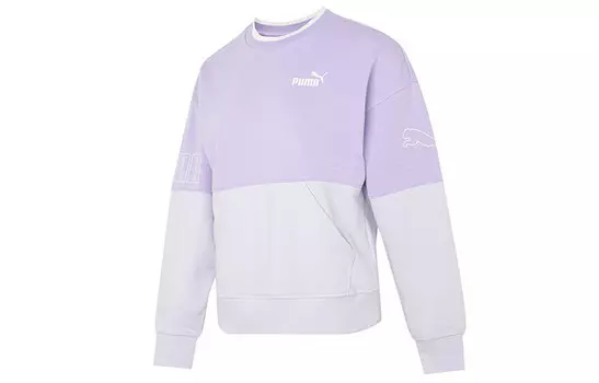 Свитшот женский фиолетовый Puma