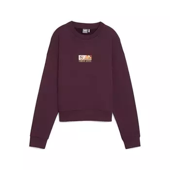 Свитшот женский фиолетовый Puma