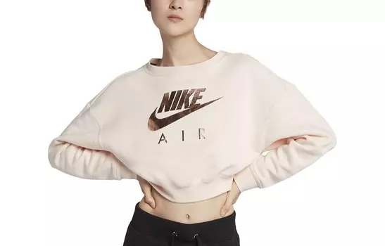 Свитшот женский гранатово-красный Nike