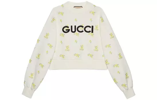 Свитшот женский Gucci, белый