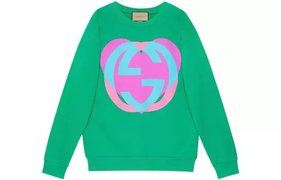 Свитшот женский Gucci Lovelight, зеленый