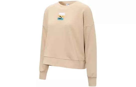 Свитшот женский хаки Puma