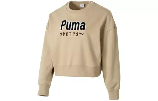 Свитшот женский хаки Puma