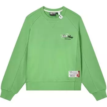 Свитшот женский изумрудно-зеленый Fila