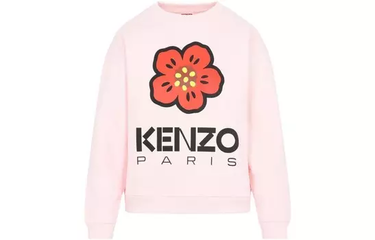 Свитшот женский Kenzo Boke Flower, розовый