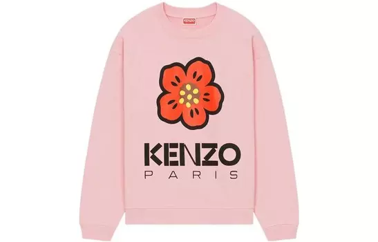 Свитшот женский Kenzo Boke Flower Series, розовый