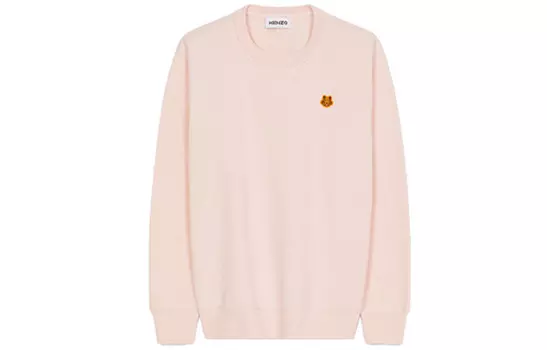 Свитшот женский Kenzo с головой тигра, розовый