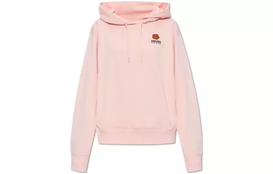 Свитшот женский Kenzo с капюшоном, розовый