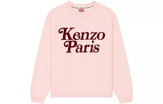 Свитшот женский Kenzo с принтом, розовый