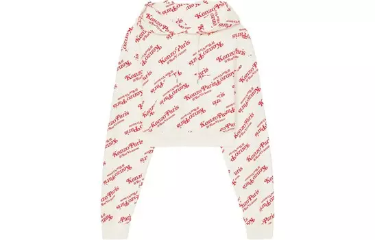 Свитшот женский Kenzo, серый / белый