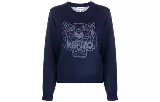 Свитшот женский Kenzo, темно-синий