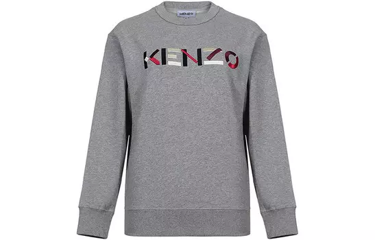 Свитшот женский Kenzo, жемчужно-серый