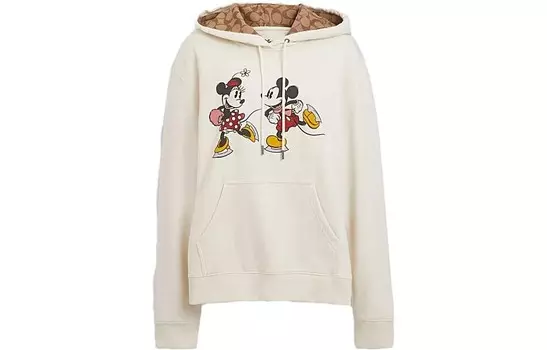 Свитшот женский кремовый Coach