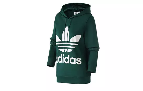 Свитшот женский лесной зеленый Adidas Originals, зеленый