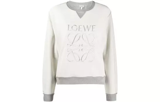 Свитшот женский Loewe, серый меланж