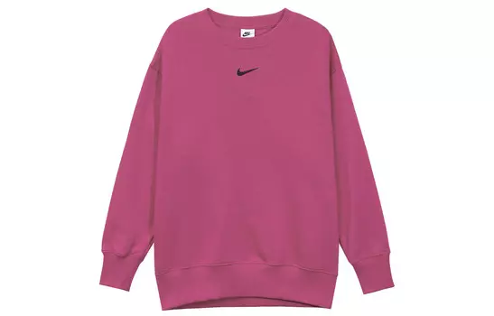 Свитшот женский малиново-красный Nike