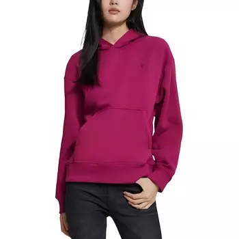 Свитшот женский малинового цвета Calvin Klein