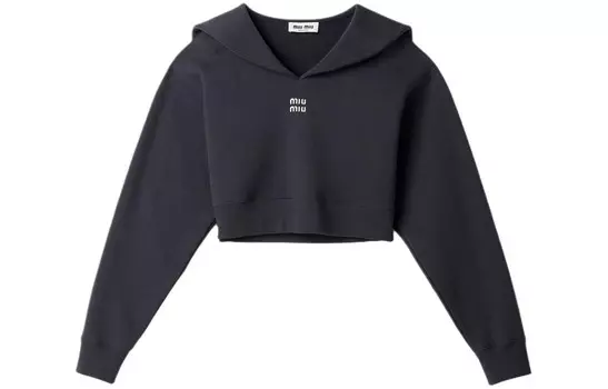 Свитшот женский Miu Miu, синий