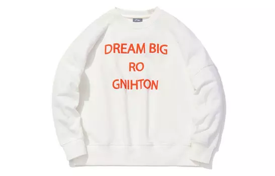 Свитшот женский молочно-белый Lining