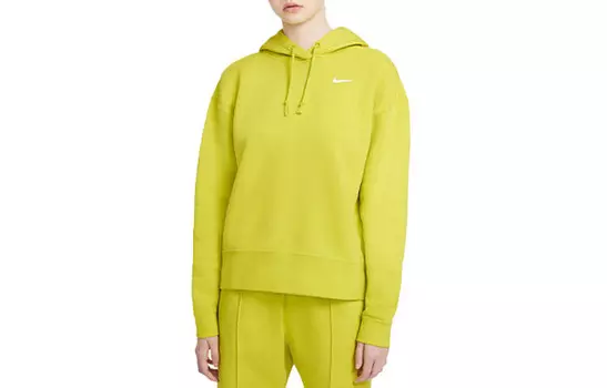 Свитшот женский неоново-желтый Nike