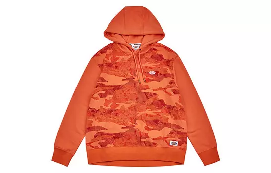 Свитшот женский оранжевый красный Dickies