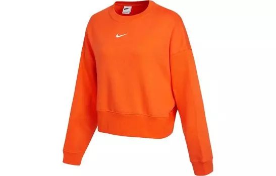 Свитшот женский оранжевый Nike
