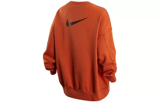 Свитшот женский оранжевый Nike