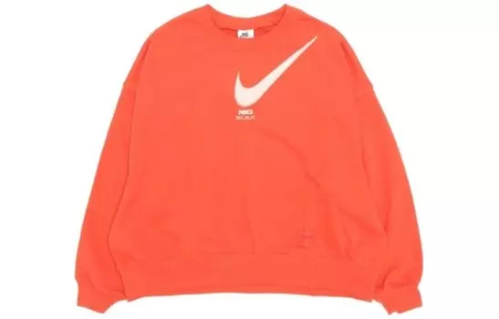 Свитшот женский оранжевый Nike