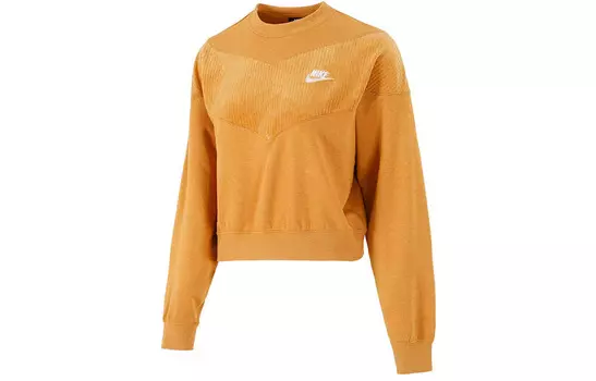 Свитшот женский оранжевый Nike