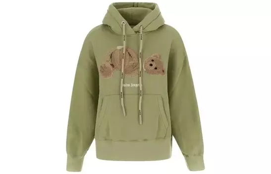 Свитшот женский Palm Angels, зеленый