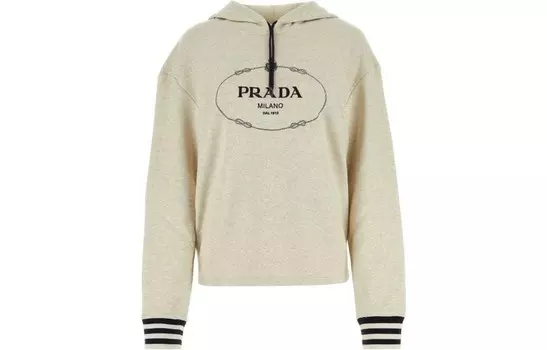 Свитшот женский Prada, белый