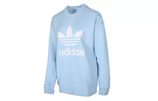 Свитшот женский пудрово-голубой Adidas Originals