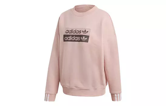 Свитшот женский яркий розовый Adidas Originals, розовый